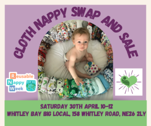 Parenting North East - Cloth Nappy Swap and Sale @ Whitley Bay Big Local, 158 Whitley Road, NE26 2LY | England | United Kingdom